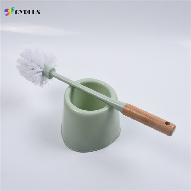 Silicone Bristles Holder Toilet Cleaner Brush